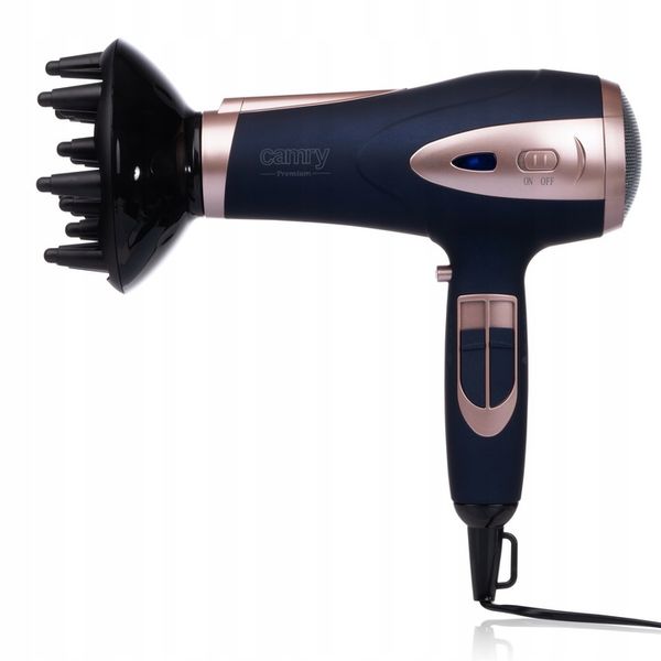 Suszarka do włosów 2400W Z JONIZACJĄ Zimny nawiew + Koncentrator i Dyfuzor zdjęcie 11