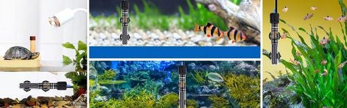 GRZAŁKA DO AKWARIUM 300W Z TERMONSTATEM + TERMOMETR LCD 150-300 LITRÓW na Arena.pl