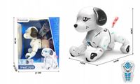 ROBOT PIES PIESEK INTERAKTYWNY ZDALNIE STEROWANY R/C REAGUJE NA KOMENDY 3+