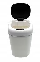 Łazienkowy kosz na śmieci z czujnikiem ruchu bezdotykowy