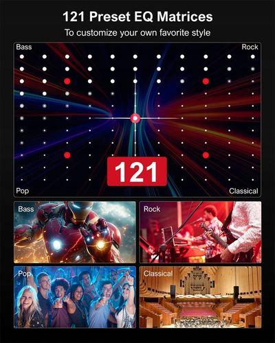 Soundbar subwoofer głośnik Ultimea Aura A30 5.1 kanały APP na Arena.pl