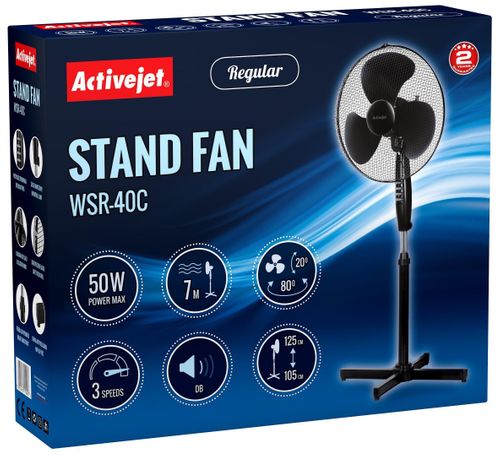 Wentylator stojący Activejet Regular WSR-40C na Arena.pl