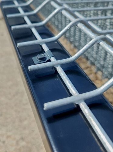 ZAWIJKA UCHWYT ZAPINKA do PANELI 100 szt + wkręty GRAFIT ANTRACYT RAL na Arena.pl