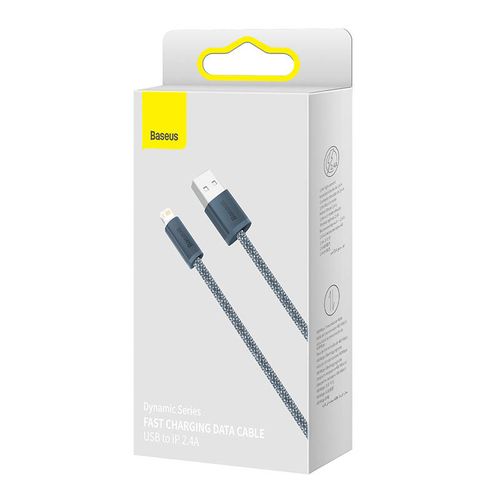 kabel usb do lightning baseus dynamic series, 2.4a, 1m (szary) na Arena.pl