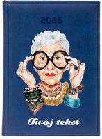 PERSONALIZOWANY PLANER kalendarz A4 2026 TYGODNIOWY dla babci twój tekst