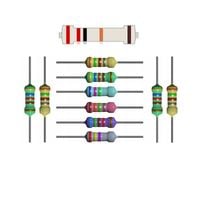 10x rezystor 220K tolerancja 1% moc 1/4W