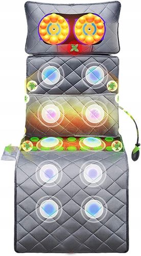 Materac masujący mata masująca shiatsu nefrytowy grzanie Gateway do masażu na Arena.pl