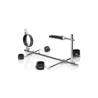 xr brands maszyna do seksu kij metalowy z anatomiczną nakładką czarny