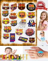 Duży Zestaw Mega Tatuaży zmywalnych - Barcelona