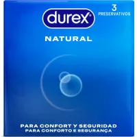 durex natural comfort easy-on prezerwatywy 3 szt. anatomiczne 56mm