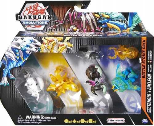 BAKUGAN LEGENDS BATTLE COLLECTION PACK 5 FIGUREK na Arena.pl