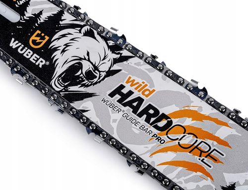 PROWADNICA DO PIŁY SPALINOWEJ PILARKI 14" 35CM + 2X ŁAŃCUCH 3/8" WUBER na Arena.pl