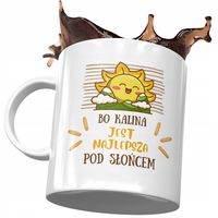 Kubek Dla Kaliny Żony Przyjaciółki Prezent Z Nadrukiem Ze Zdjęciem