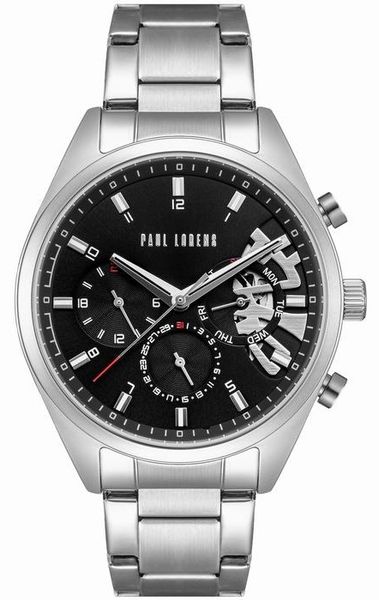 zegarek męski paul lorens pl20003b-1c1 + box zdjęcie 1
