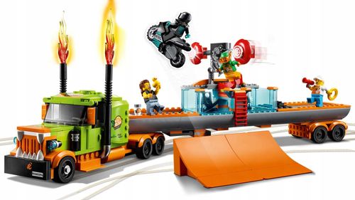 60294 - lego city - ciężarówka kaskaderska na Arena.pl
