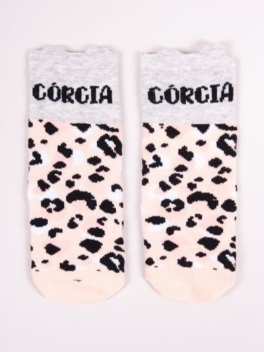 Skarpety dziewczęce z uszkami napisy 6PAK 14-16 YOCLUB na Arena.pl