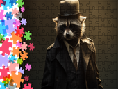 Puzzle tradycyjne Zwierzęta - Szop