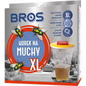 BROS Worek na Muchy XL Pułapka Zewnętrzna 8L Duża Skuteczna Wielorazowa