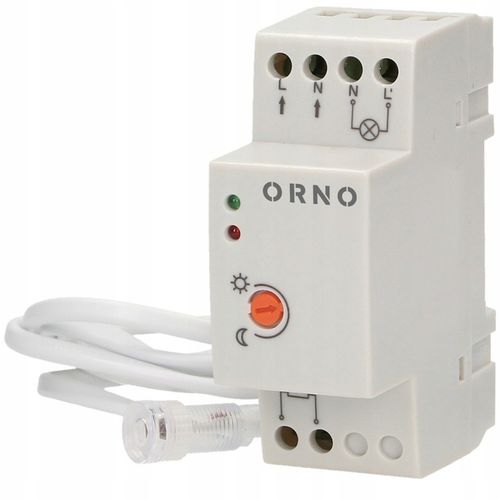 CZUJNIK ZMIERZCHU ZMIERZCHOWY Z SONDĄ ZEWNĘTRZNĄ IP65 3000W NA SZYNĘ na Arena.pl