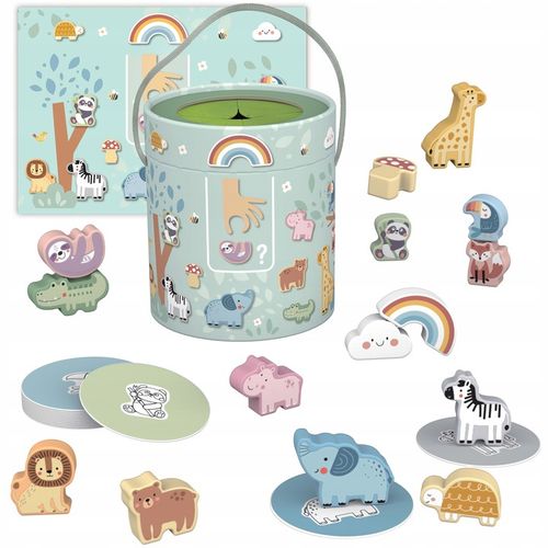 Tajemnicze Pudełko Dotknij i Dopasuj Woopie Green Mała Motoryka Zmysły EDU na Arena.pl