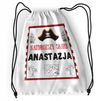 Plecak Sportowy Szkolny Anastazji Córki Dziecka Z Nadrukiem Ze Zdjęciem