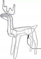 MAŁY RENIFER LED wysokość 60 cm MULTIKOLOR