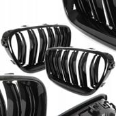 Grill Atrapa Nerki Pakiet M5 Kratka Połysk Czarna do BMW 5 F10 F11 M