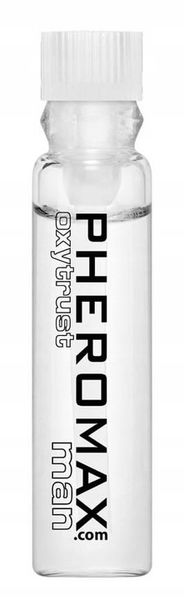 BEZZAPACHOWE MĘSKIE FEROMONY PHEROMAX OXYTRUST PRÓBKA 1ML zdjęcie 7