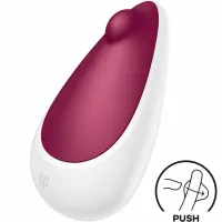 satisfyer spot on 3 berry - precyzyjny stymulator punktowy, 12 trybow, ipx7