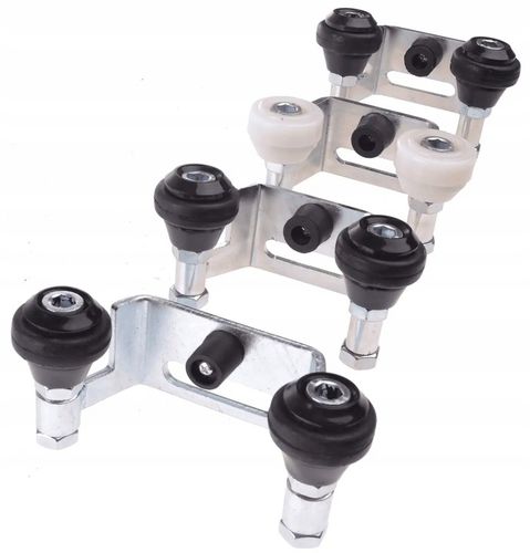 mocowanie górne uchwyt górny bram do profilu 40mm guma RAL 7016 na Arena.pl