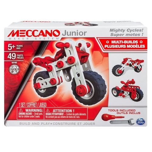 Meccano Junior - potężne motory na Arena.pl