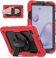 Etui do Samsung Galaxy Tab A 8.4” Podstawka i Pasek na Ramię Czerwone