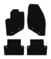 Dywaniki welurowe CARLUX-SILVER do Volvo V70 II 2000-2007 czarne