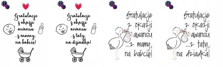 KOSZULKA tshirt ZOSTANIESZ BABCIĄ DZIADKIEM zdjęcie 2