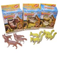 zwierzęta w pudełku 4 szt animal