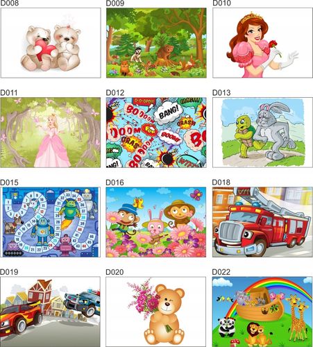 Fototapeta 3D do pokoju dziewczynki 260x200 FLIZ na Arena.pl