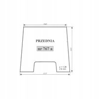szyba przednia Massey Ferguson 3115, 3120, 3125, 3610, 3630, 3635
