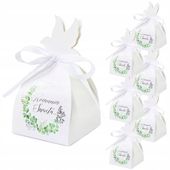 Pudełka na KOMUNIE pamiątki podziękowania dla gości komunijne prezentowe x6