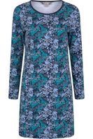 Mountain Warehouse Granatowa Wzorzysta Sukienka - 36 / S