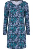Mountain Warehouse Granatowa Wzorzysta Sukienka - 36 / S