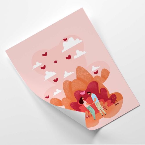 Plakat, Miłość 50x70 na Arena.pl