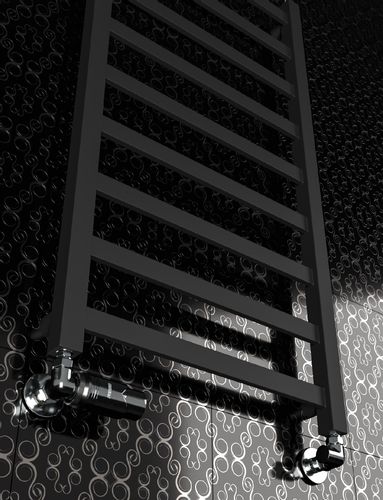 Grzejnik łazienkowy 60/53 ROYAL Slim czarny mat na Arena.pl