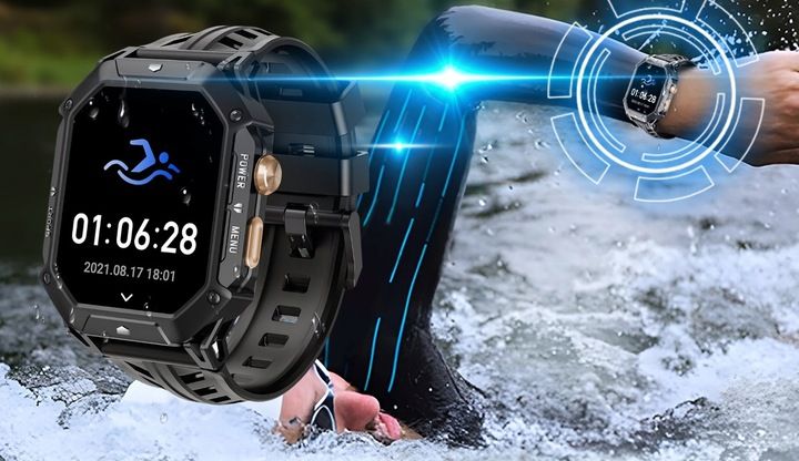 CUBOT X1 AMOLED SMARTWATCH ZEGAREK BAROMETR PULS ROZMOWY TEL 100 DNI zdjęcie 4