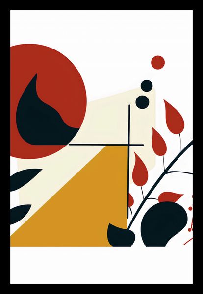 Plakat 40x60cm Ogień i Flora zdjęcie 2