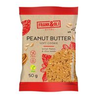 Miękkie ciasteczko JAGLANE Pasta orzechowa i chia 50g