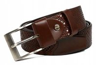 pasek męski skórzany rovicky prs-03-bge 109-124