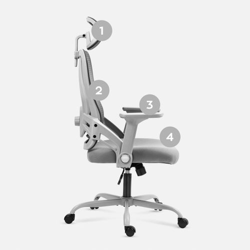 Fotel ergonomiczny Huzaro Manager 2.9 Grey na Arena.pl