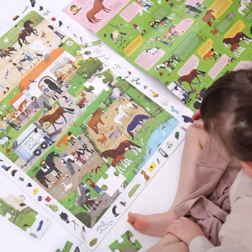 CzuCzu. Puzzle obserwacyjne. Stadnina koni na Arena.pl
