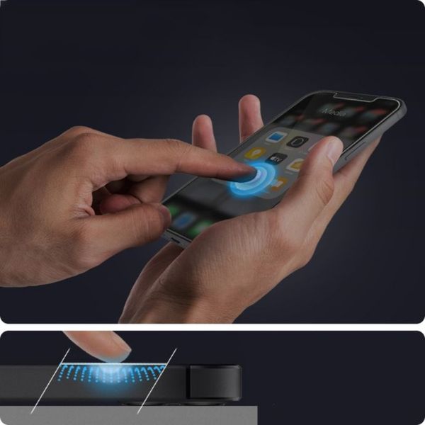 Szkło hartowane Spigen do iPhone 13/Pro, do etui zdjęcie 10