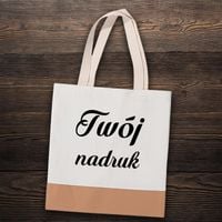 Torba z lnu i korka z Twoim nadrukiem